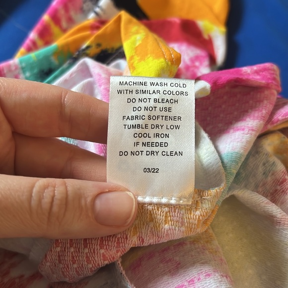 IBKUL Matilda Hot Pink Multi Collared Ruffled Mini‎ Dress - Picture 11 of 11